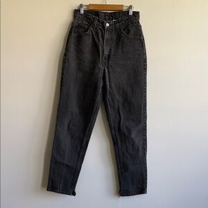 Levi's Charcoal Straight Jeans